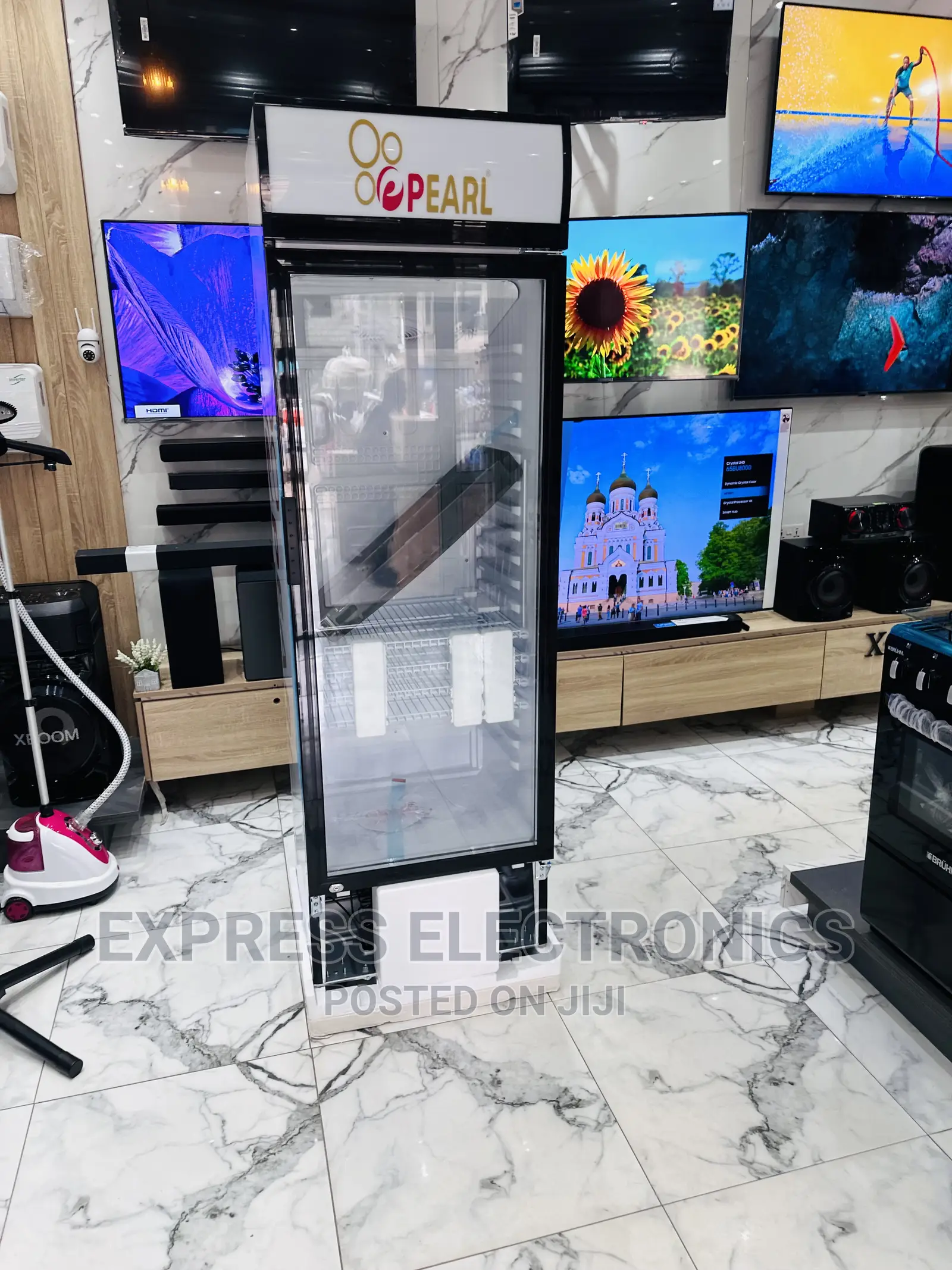 Maximize Visible Display Fridge Pearl PVC 424-2B.Single Door