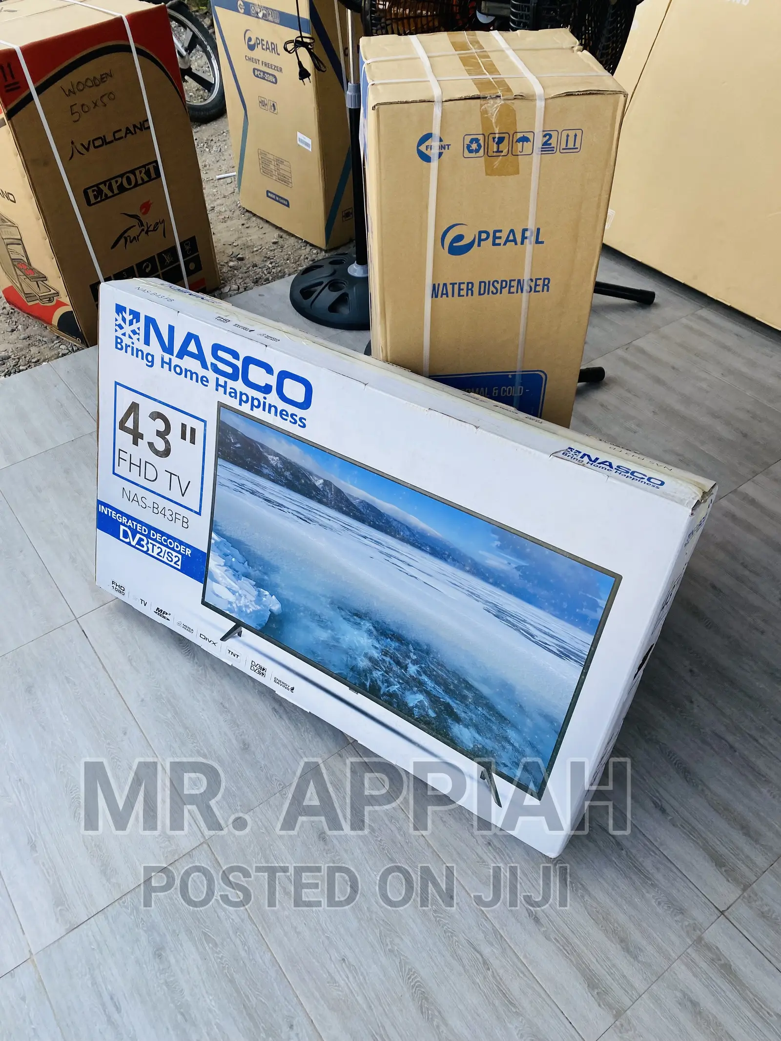 Top Notch Nasco 43 Inch Digital Satelite Tv(Black)
