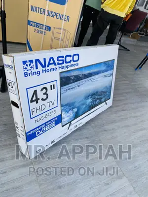 Energy Sufficient Nasco 43 Inch Digital Satelite Tv(Black)