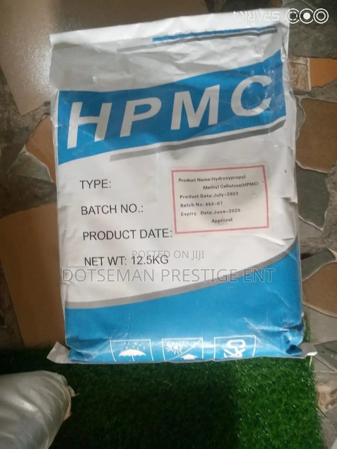Tiling Chemical (Hpmc) Wholesale Only