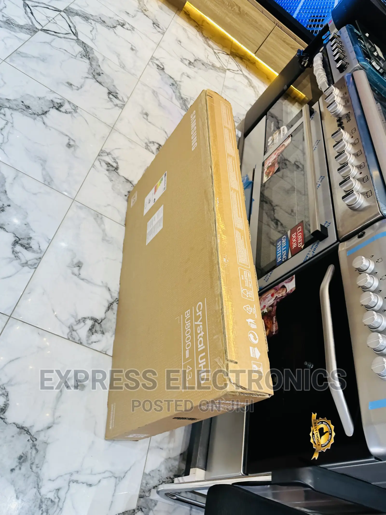 43”Bu8072 UHD Smart Classy Sleek Slim Samsung Tv 