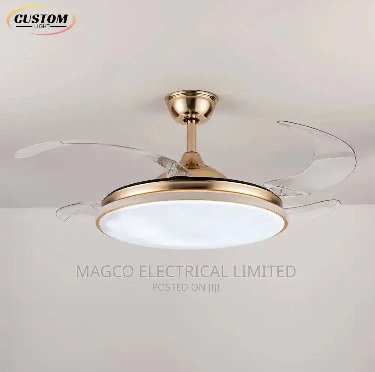 Remote Ceiling Fan With Light