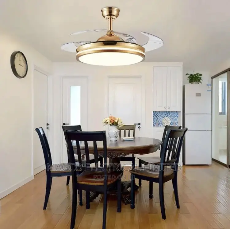 Remote Ceiling Fan With Light