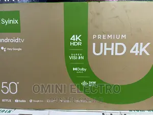 Brand New Synix 50 Smart Uhd Tv