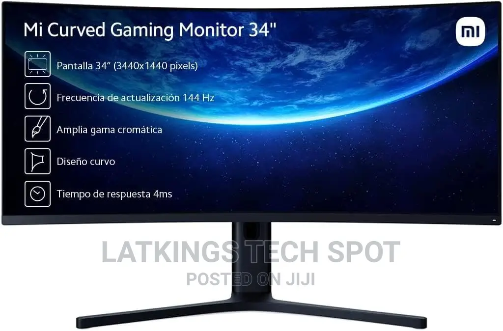 Xiaomi Mi Curved 34 Inch Wqhd 144hz