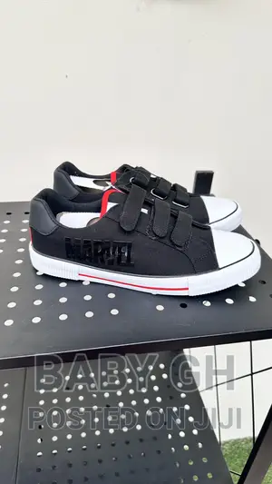 Black Marvel Sneakers