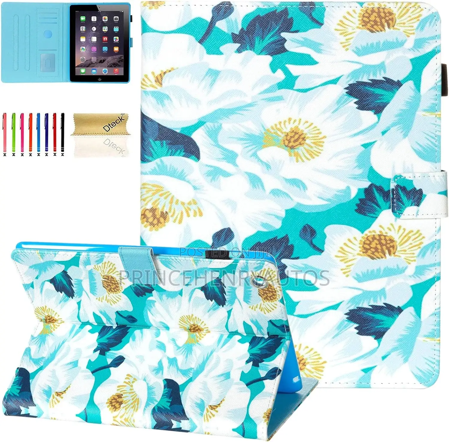 Dteck Case for iPad 2/3/4, PU Leather Slim Fit Smart Cover