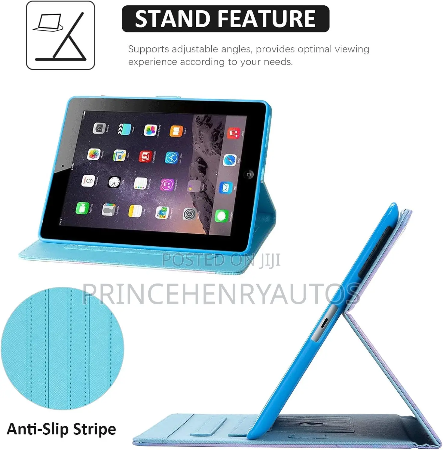 Dteck Case for iPad 2/3/4, PU Leather Slim Fit Smart Cover