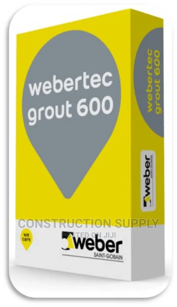 Anchoring Grout: Weber Tec Grout 600 25KG