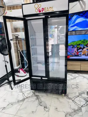 Good  and Affordable Display Double Door Fridge PVC 622-2b
