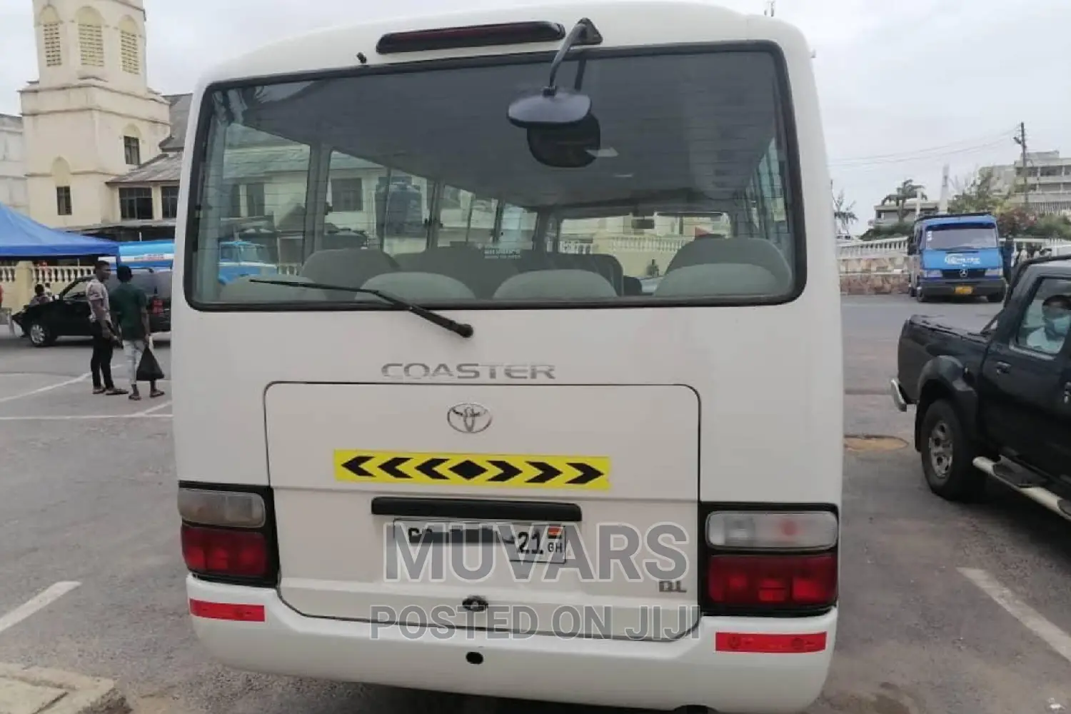 Car for Rent. Toyota Coaster 30 Seater for Rental in Accra.