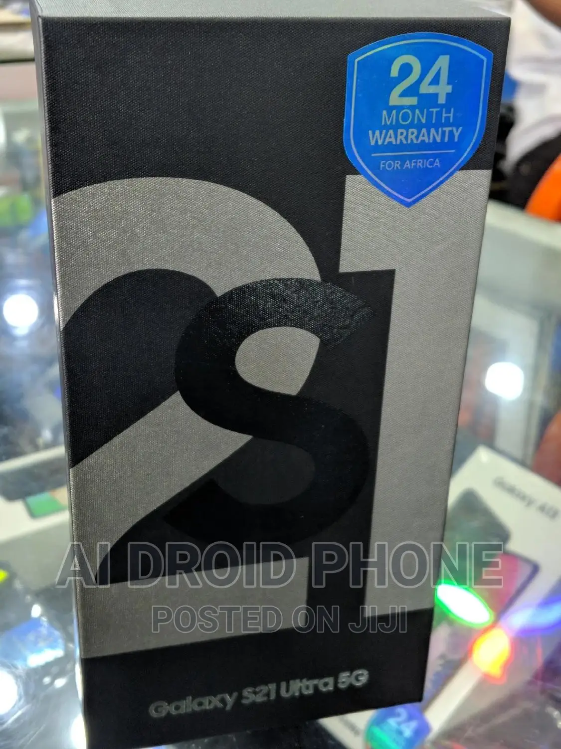 New Samsung Galaxy S21 Ultra 5G 128 GB Black