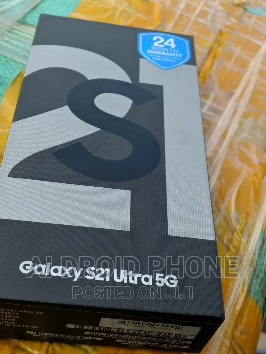 New Samsung Galaxy S21 Ultra 5G 128 GB Gray