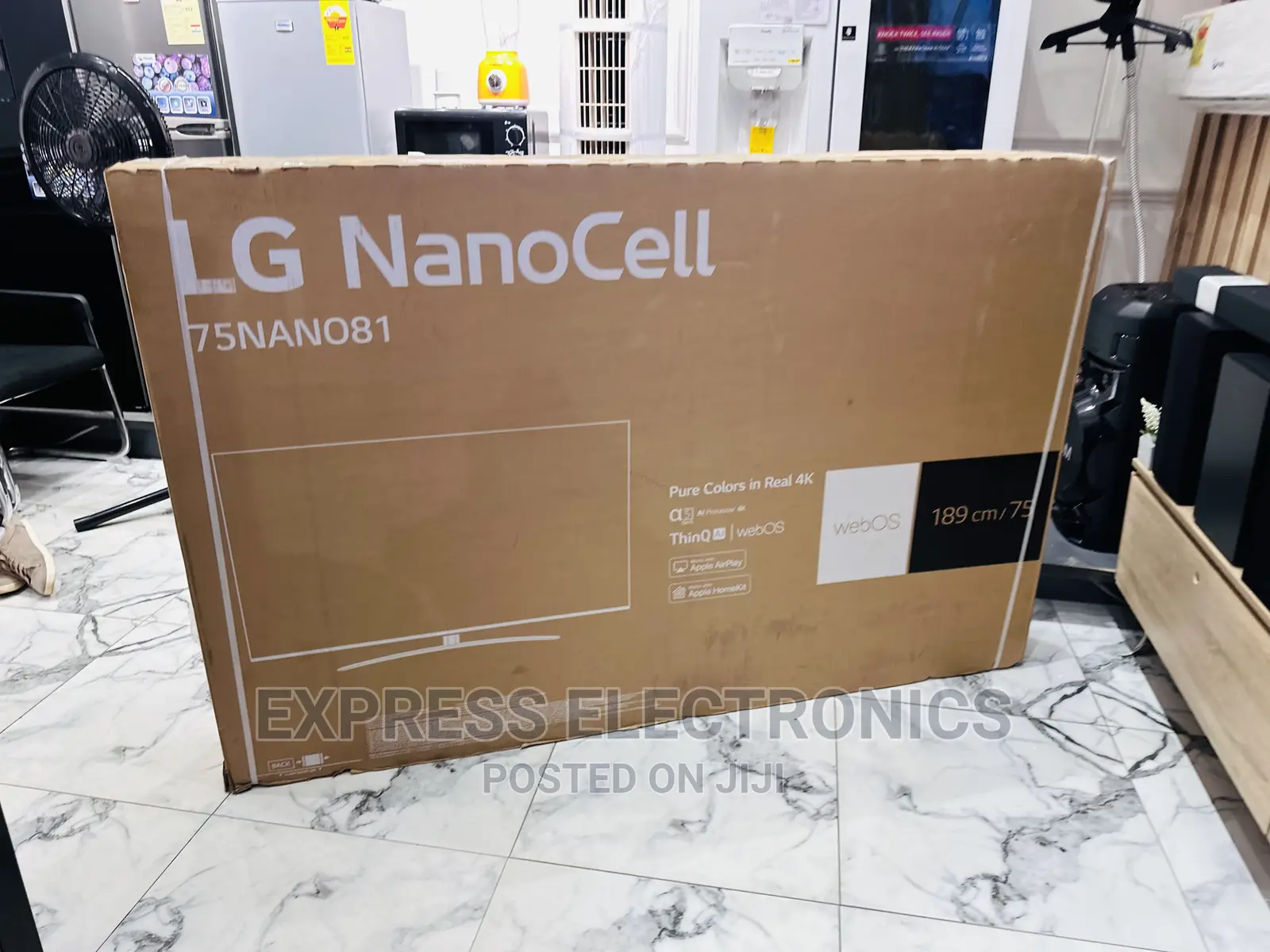 Ultimate Home Theater Lg UHD Nano81 75”Smart
