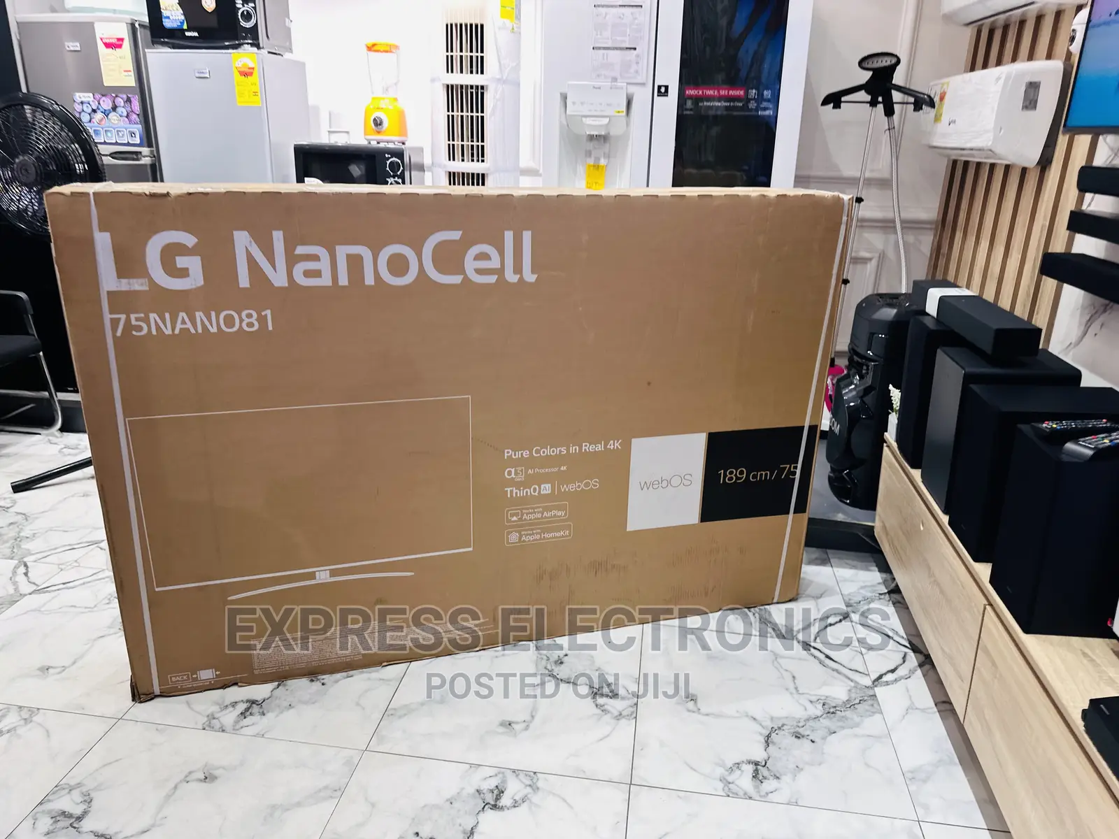 Ultimate Home Theater Lg UHD Nano81 75”Smart