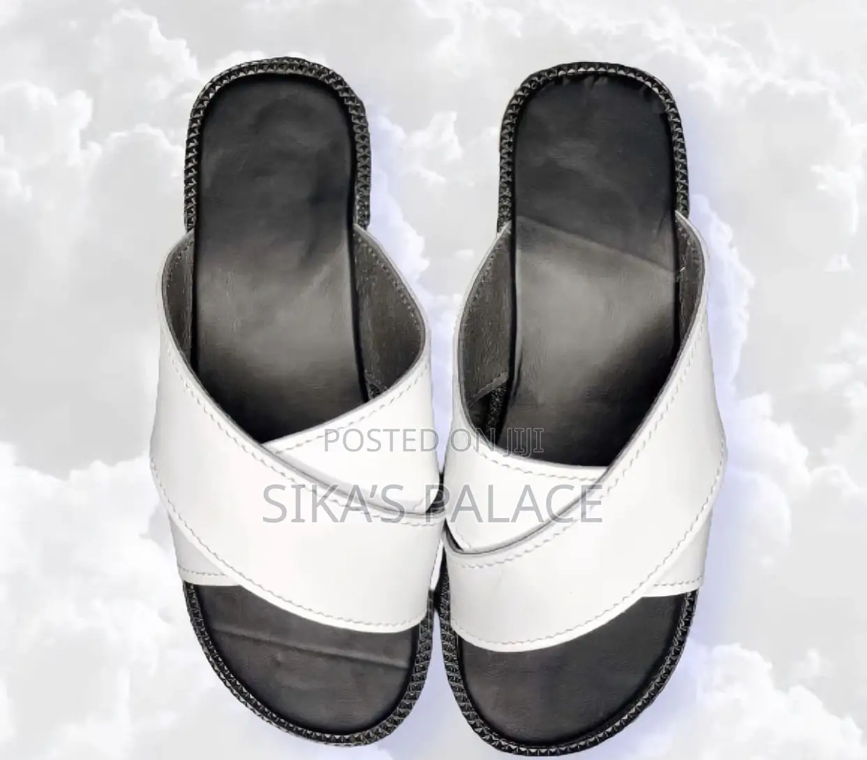 White Crocs Slippers