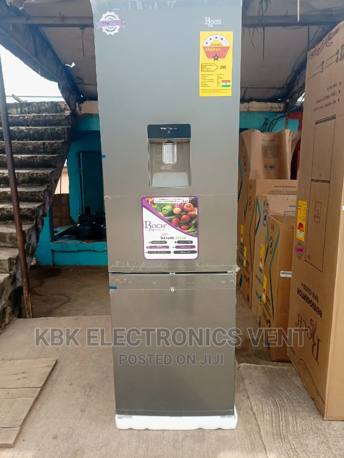 Roch Rfr330(262ltr) Fridge Water Dispenser