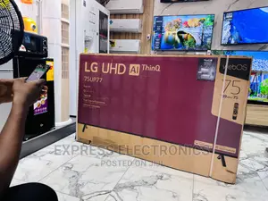 Bigger Better Brighter Slim UHD Smart LG 75”UP77
