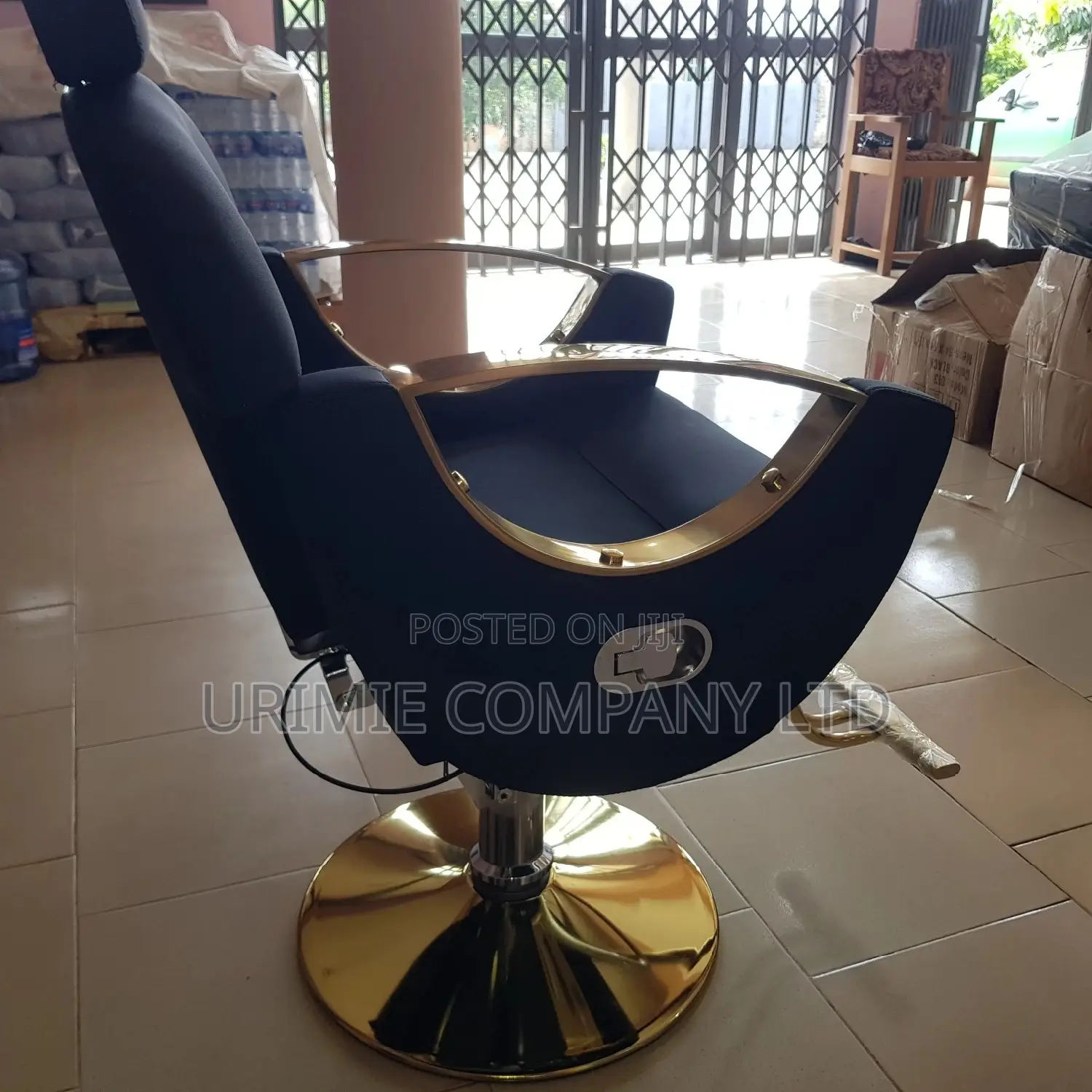 Classic Gold Arm Styling Chair