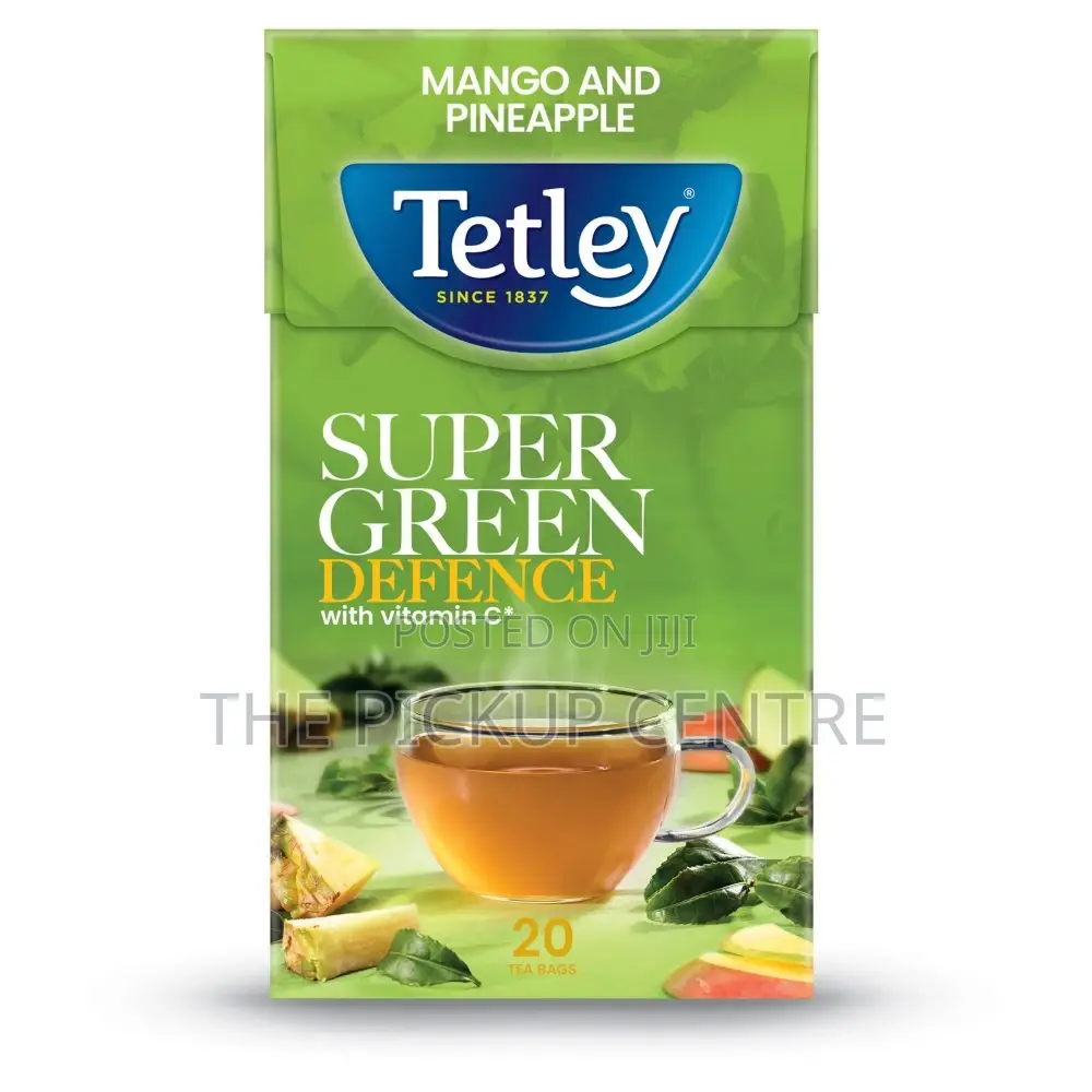 Tetley Super Green Defence Mango and Pineapple 20 Tea Bags