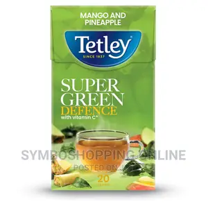 Tetley Super Green Defence Mango and Pineapple 20 Tea Bags