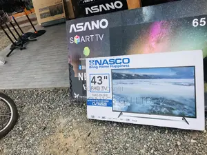Glossy LED Nasco 43 Inches Digital Satellite Black Tv 