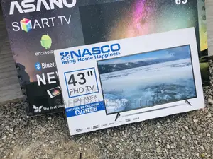 43 Inches Glossy Digital Black Satellite LED Nasco Tv 
