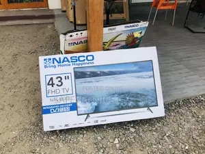 Electric 43 Inches LED Digital Satellite Nasco Black Tv 