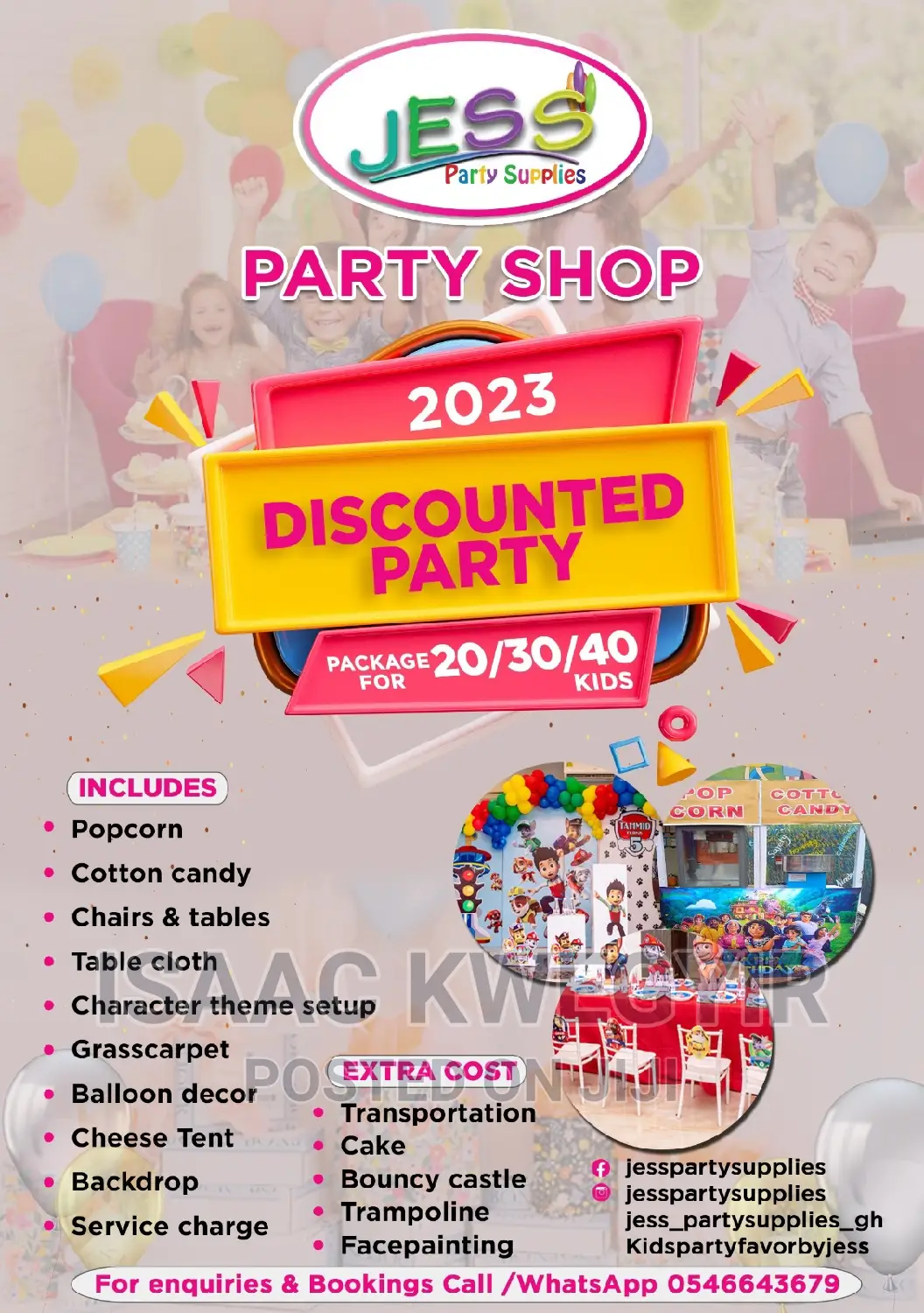 Party Supplies and Rental