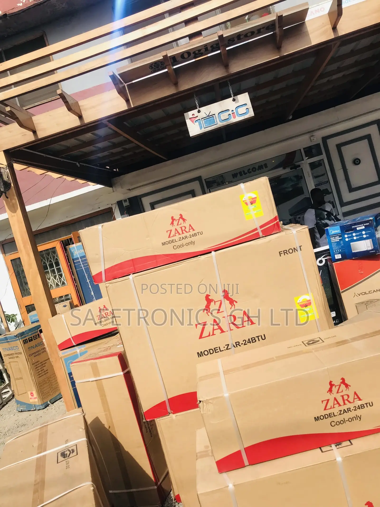 Airconditioner Split Zara 2.5hp Has R410 White