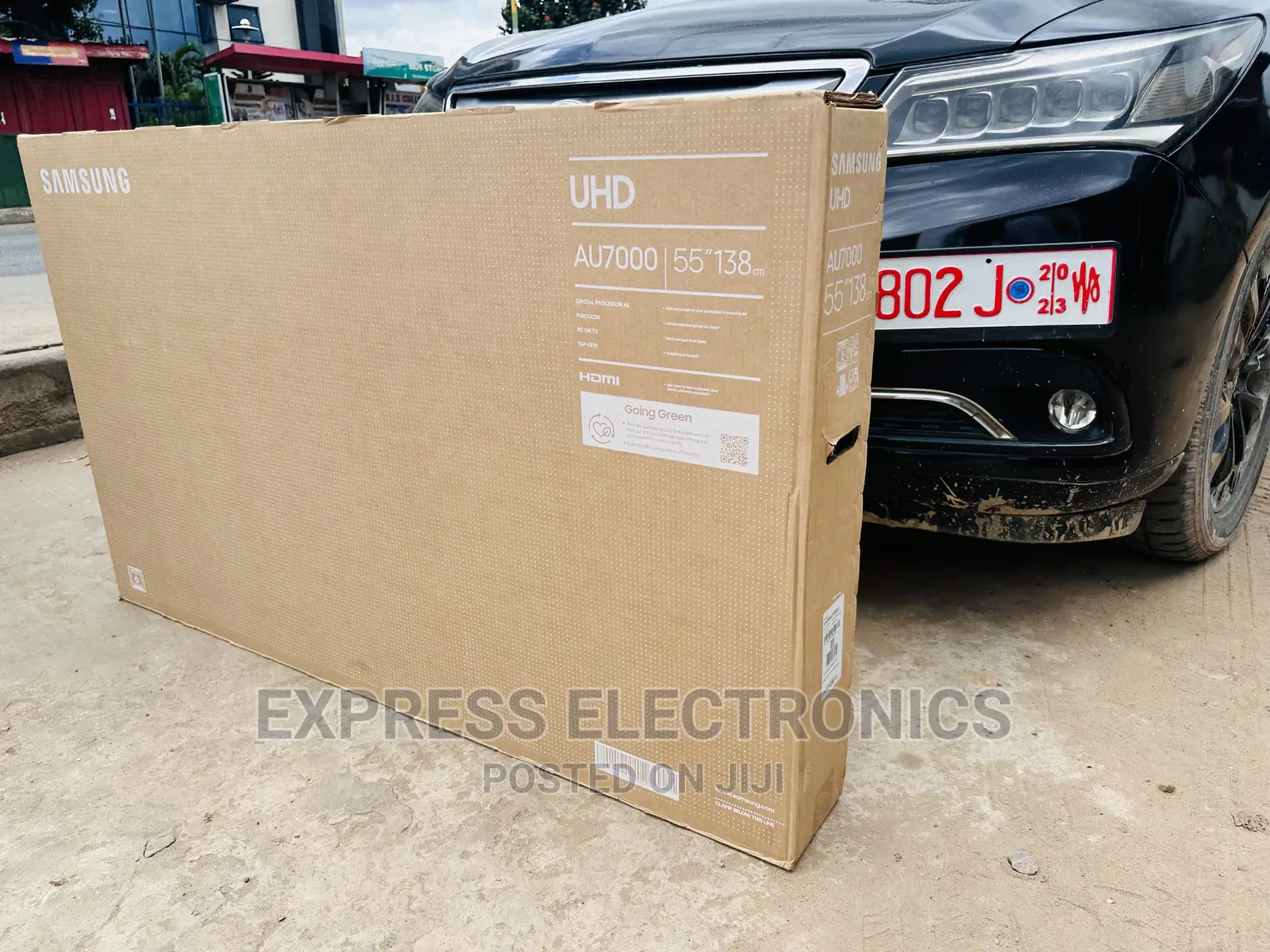 Big Screen Bliss UHD Smart Samsung Tv 55”Au71000