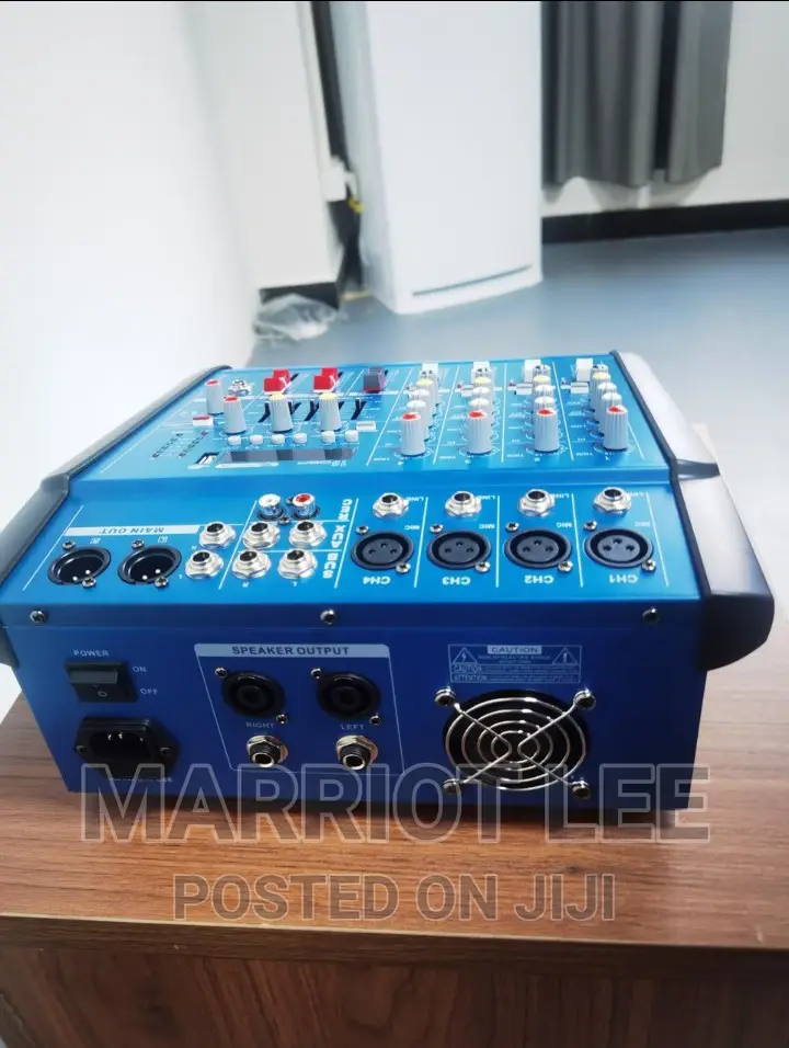 4 Channel Powered Mixer