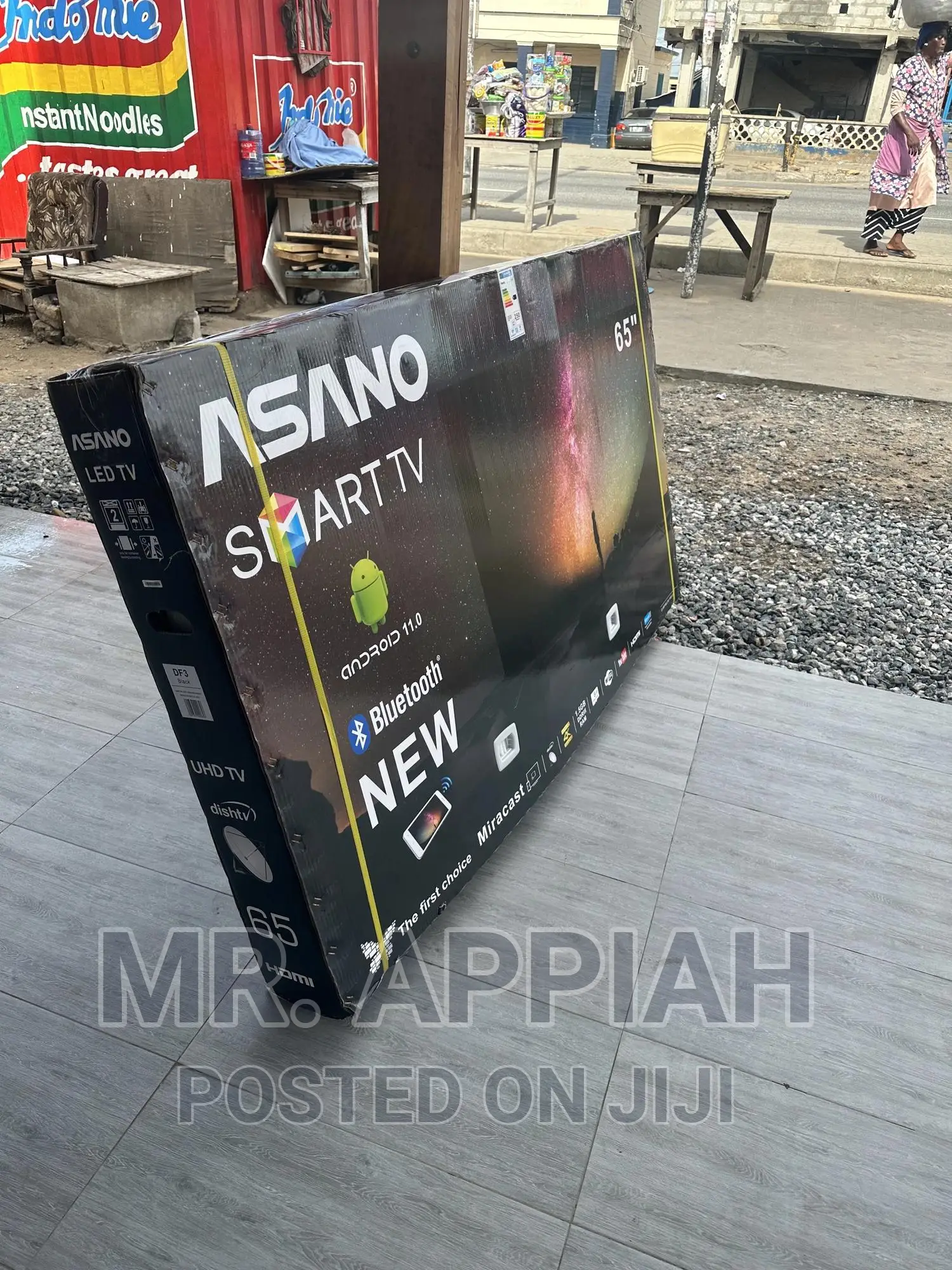 Shop Original Asano 65 Inch Smart Uhd Bluetooth Tv(Black).