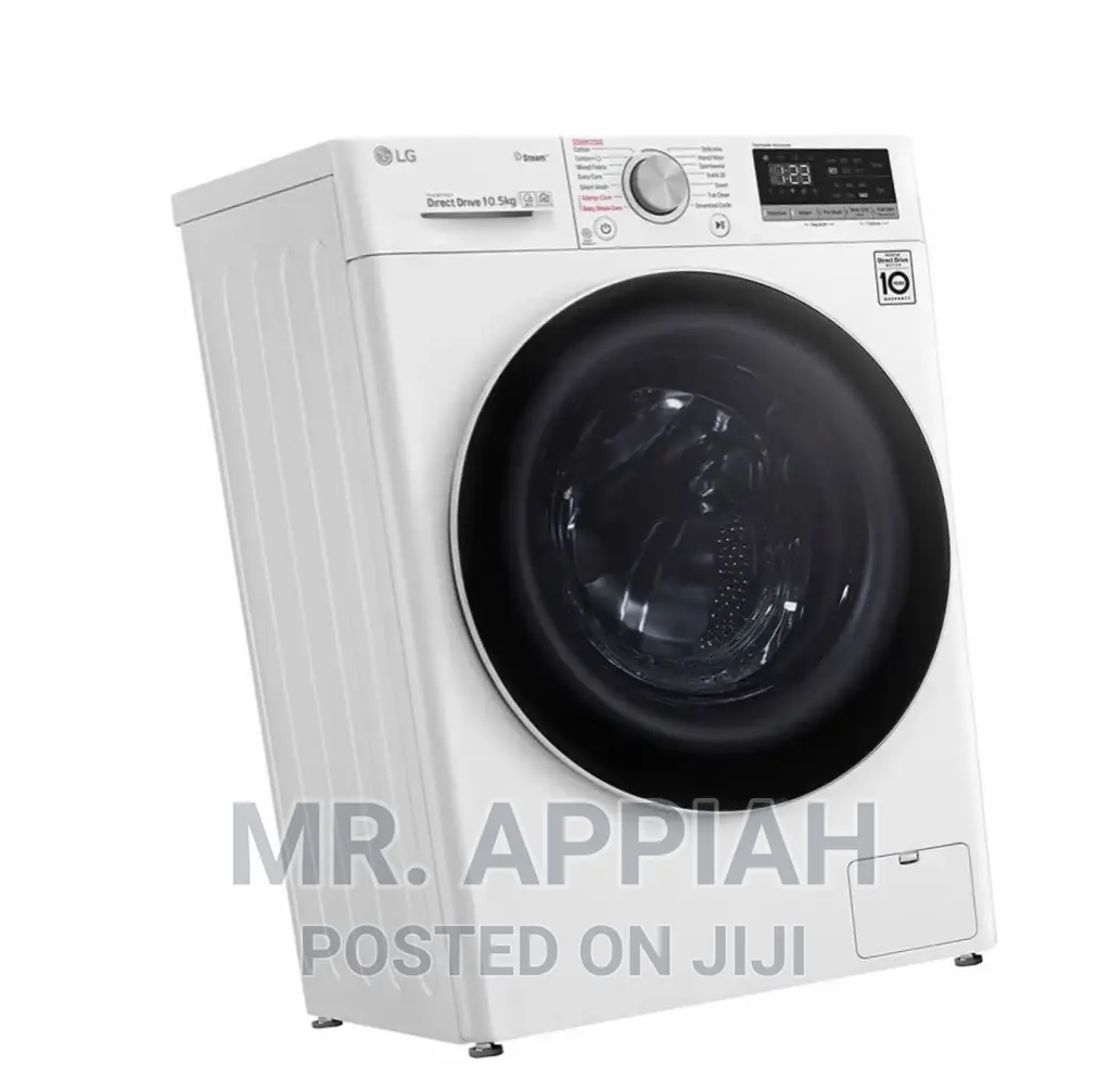 Shop Original LG F4V5RYP0W 10.5kg Washing Machine(White) 