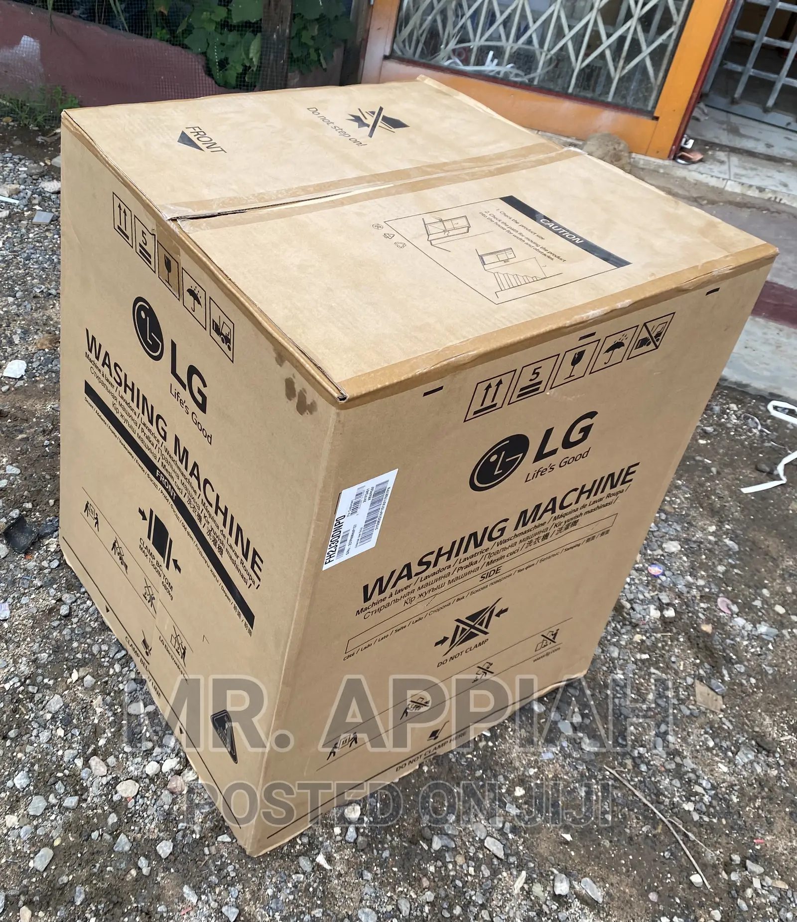 Deep Washing LG 6.5kg Front Load WashingMachine(FH2J3WDNP0)