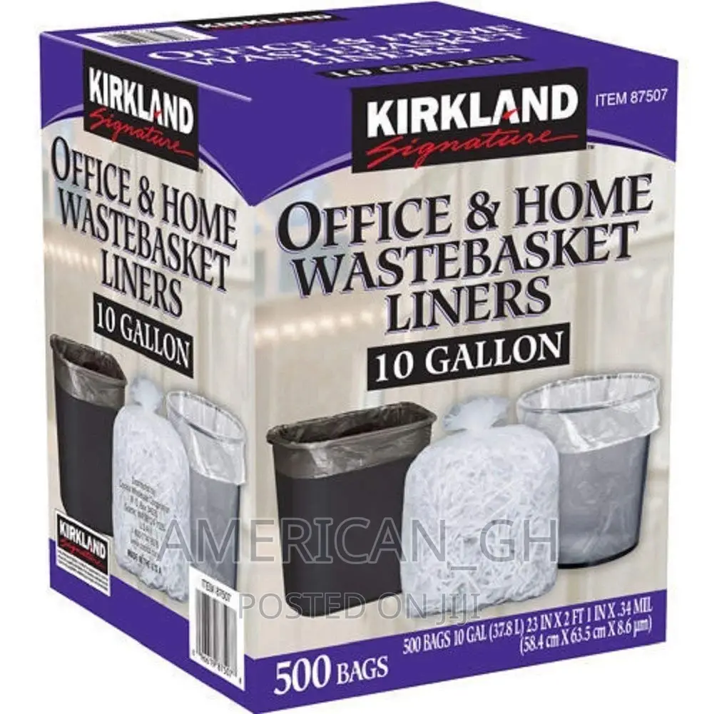 Kirkland and Glad Waste Bags