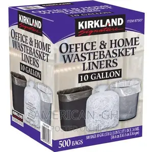 Kirkland and Glad Waste Bags