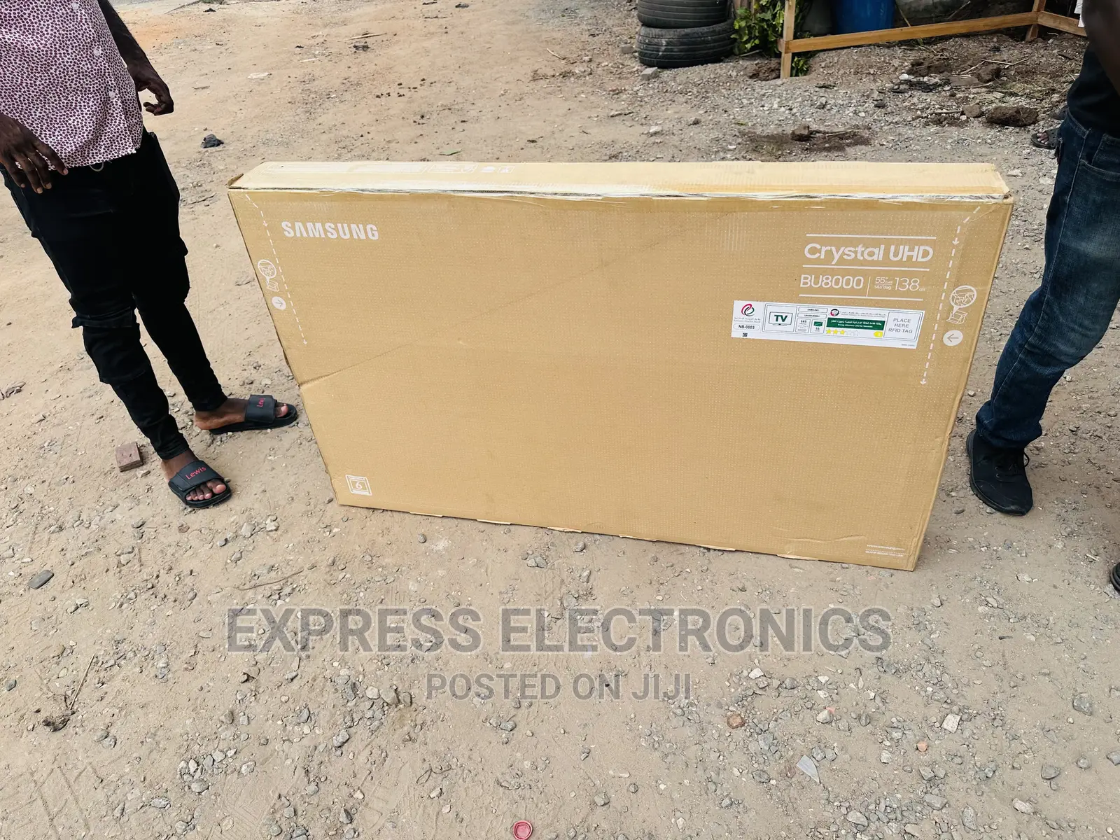 Cinematic Viewing Uhd Smart Samsung 55”Bu8000 Tv
