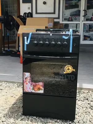 Gas 2burner Cooker 2electric Oven With Grill Volcano 50x50