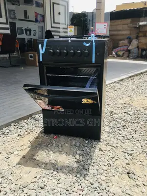 Valuable Volcano 2 Electric 2 Gas 50x50 Cooker Black