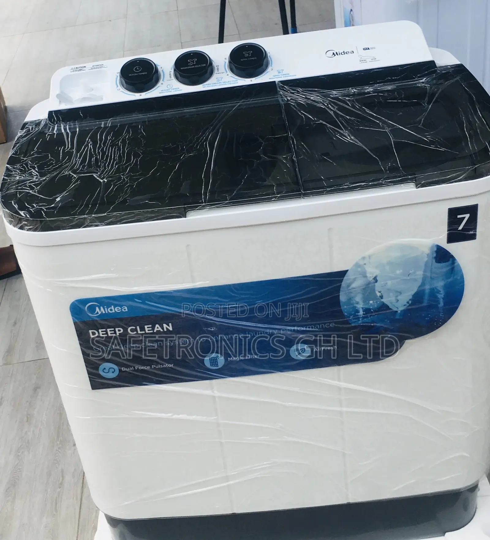Quality Midea 7kg Washingmachine Semiautomatic Topload