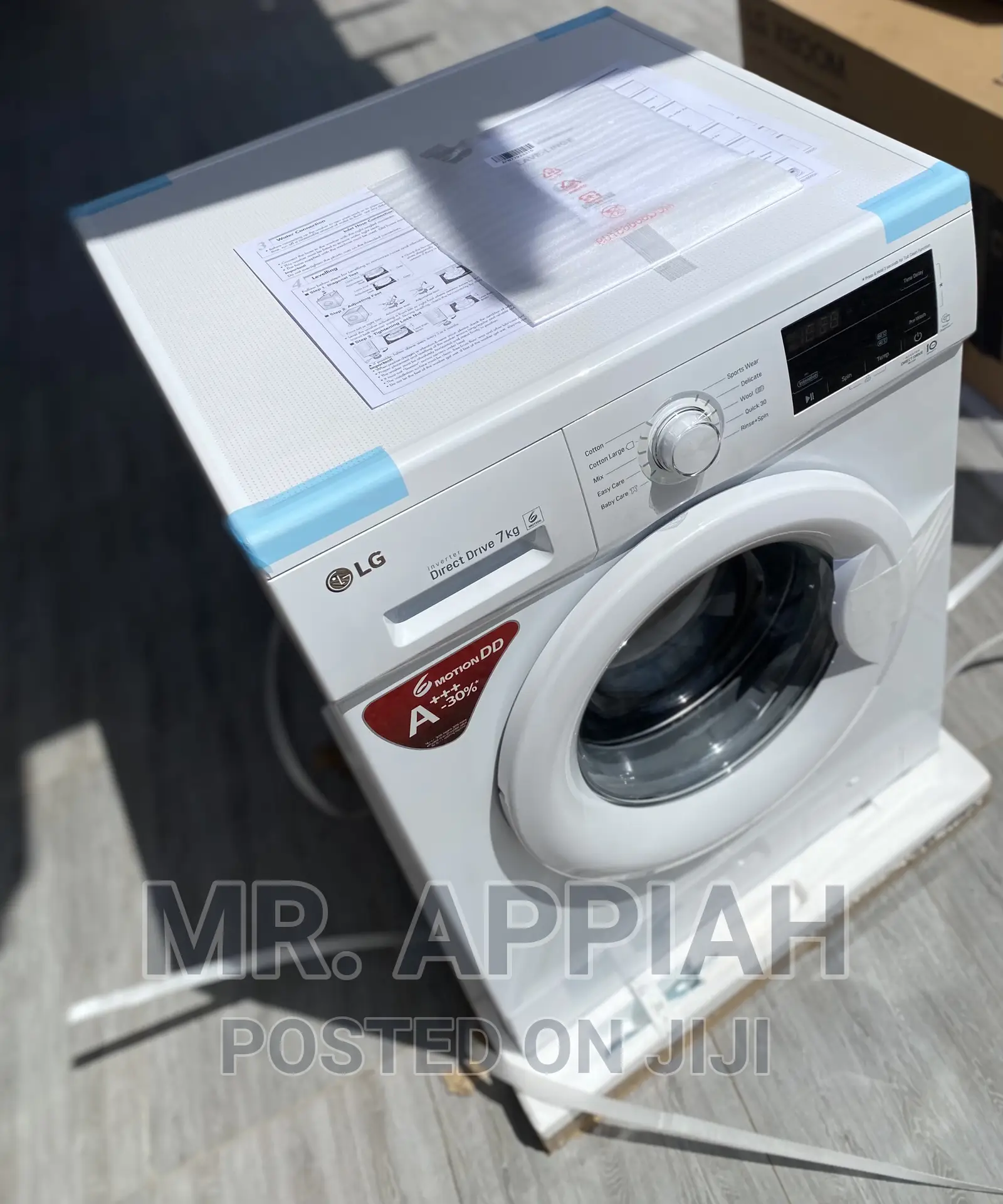 Lg Front Load Washing Machine (White)Fh2j3wdnp0
