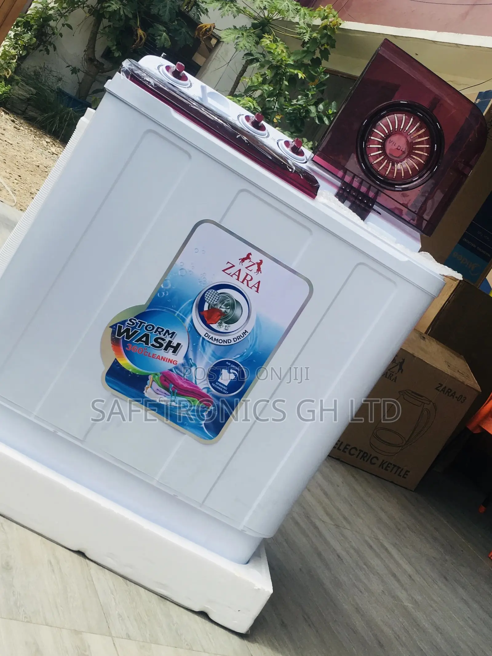 Great Washingmachine Topload Zara 7kg Semiautomatic Plastic