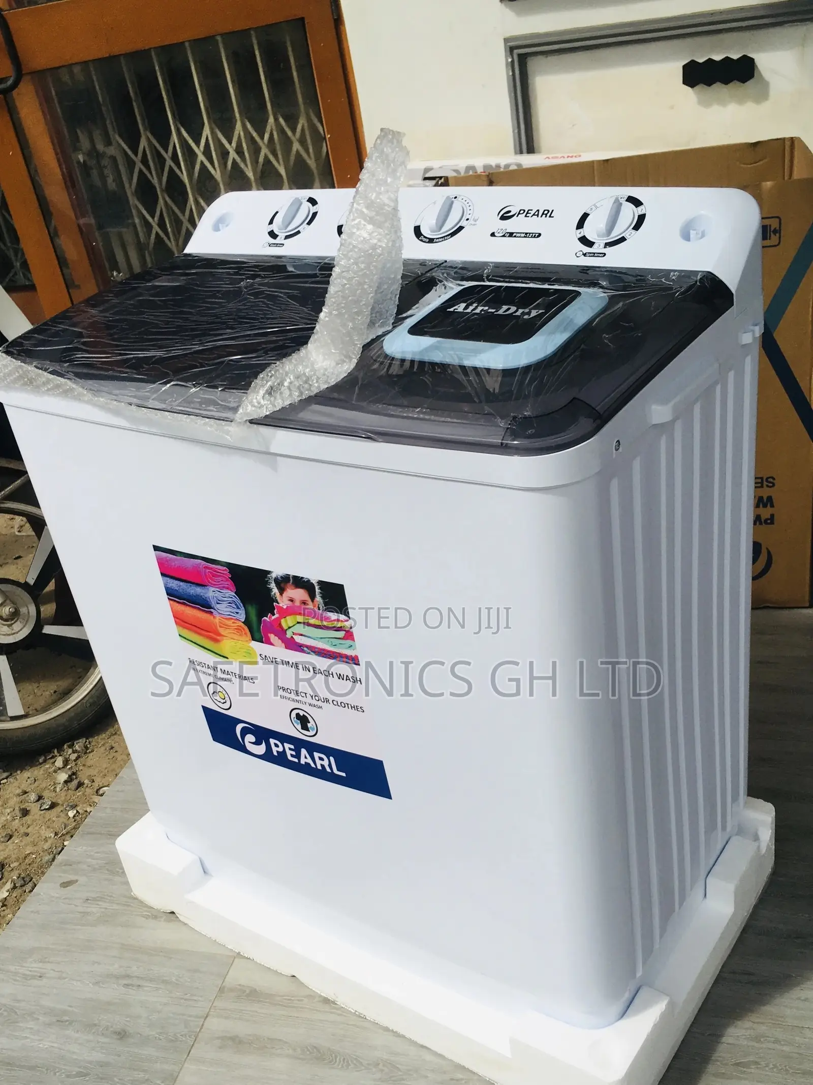 Electric Washingmachine Topload Semiautomatic Pearl 12kg 