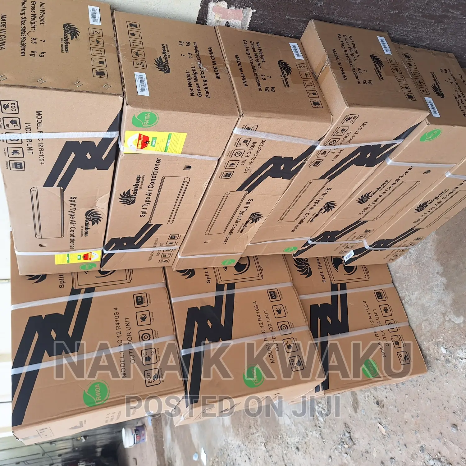 410 Gas Rainbow 1.5hp_split Air Condition