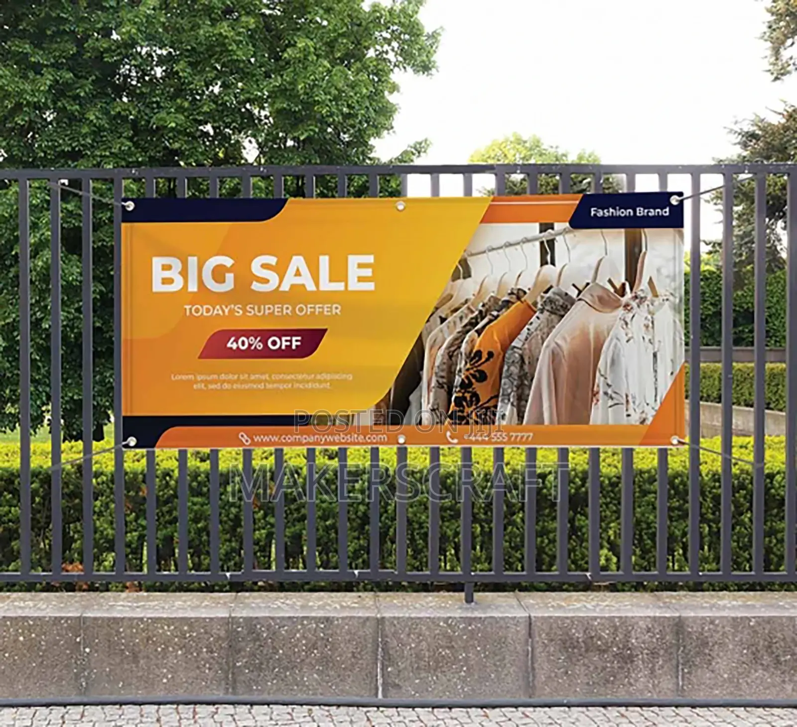 Large Format Banner And Sticker, Print & Cut, Oneway Vision