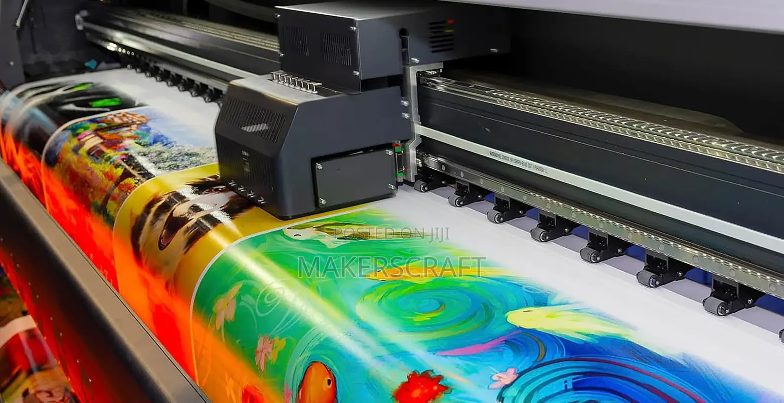 Large Format Banner And Sticker, Print & Cut, Oneway Vision