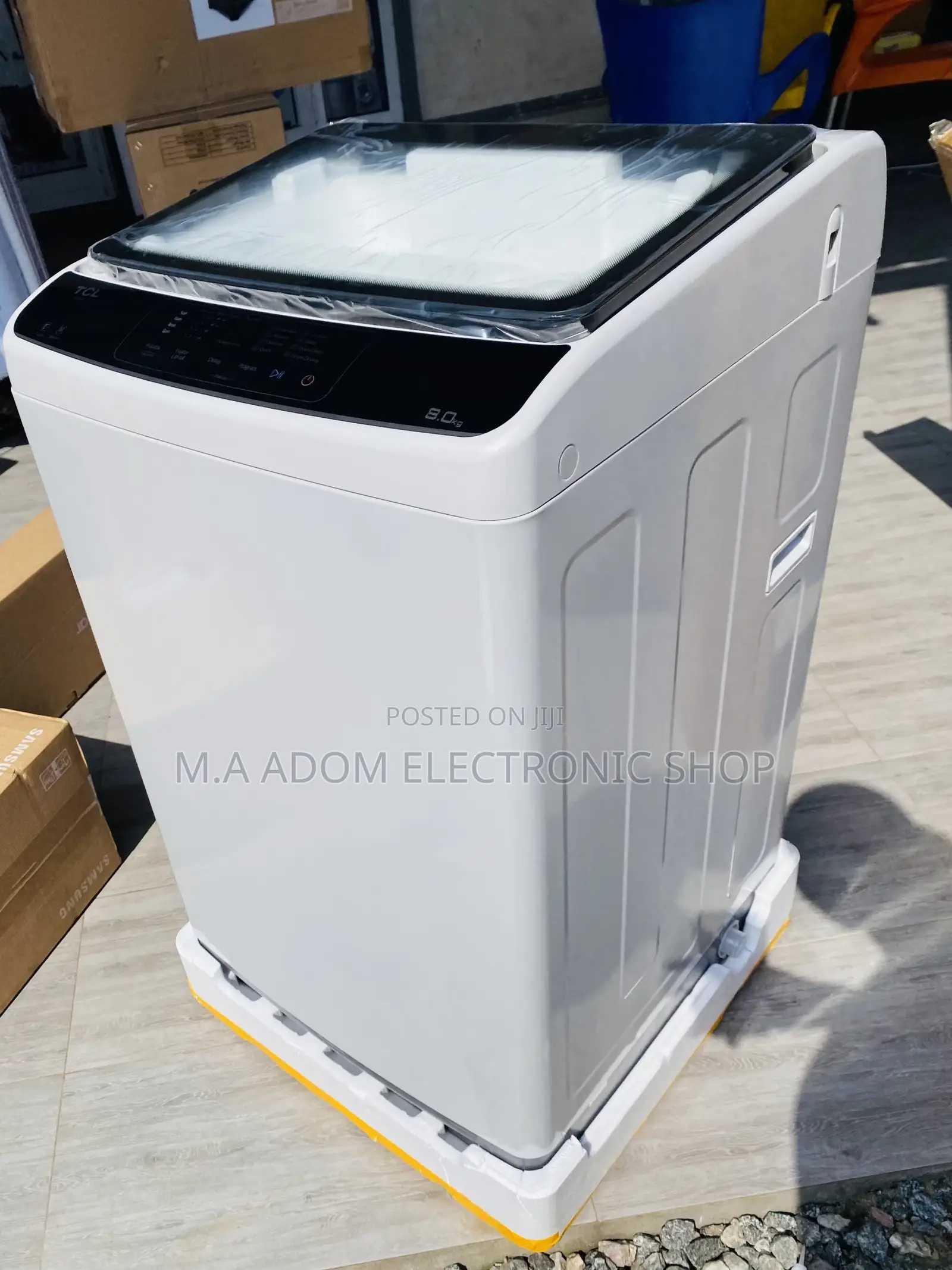 Shop Authentic TCL 8kg Top Load Washing Machine 85kggf708tl.
