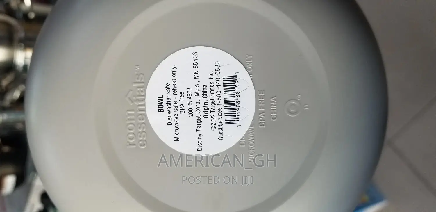 Microwaveable Bowls and Plates