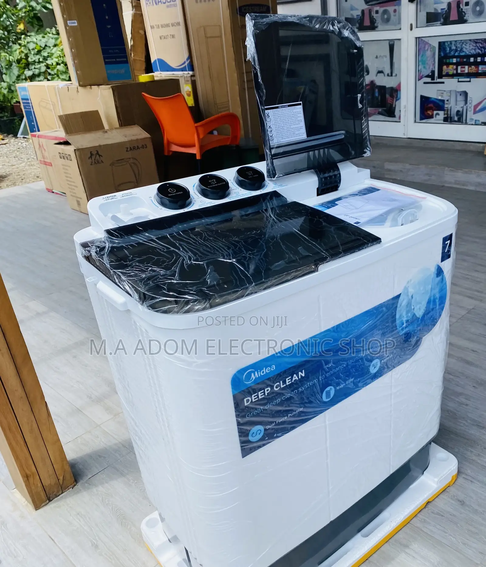 Shop Affordable Midea 7kg Top Load Washing Machine 